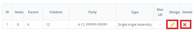 connection summary edit and delete options connection summary edit and delete options
