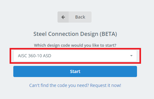 select design code from dropdown select design code from dropdown