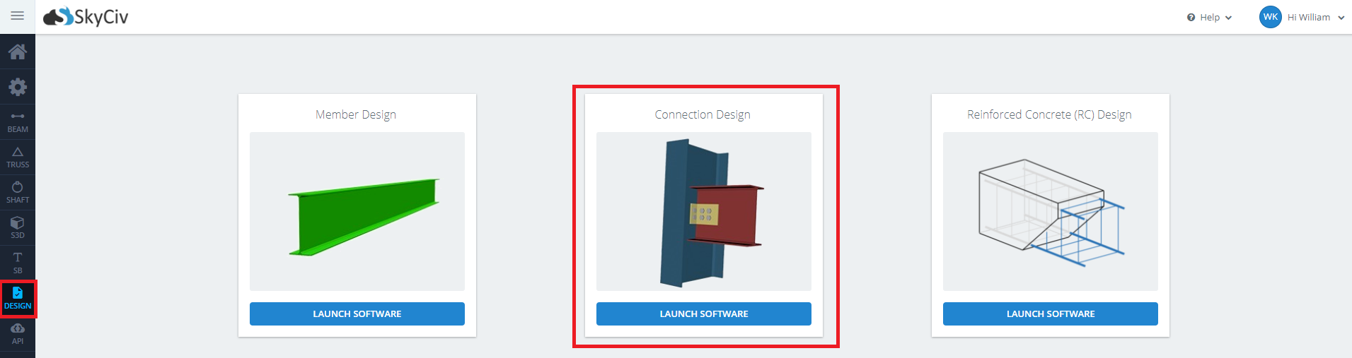 start standalone connection design start standalone connection design