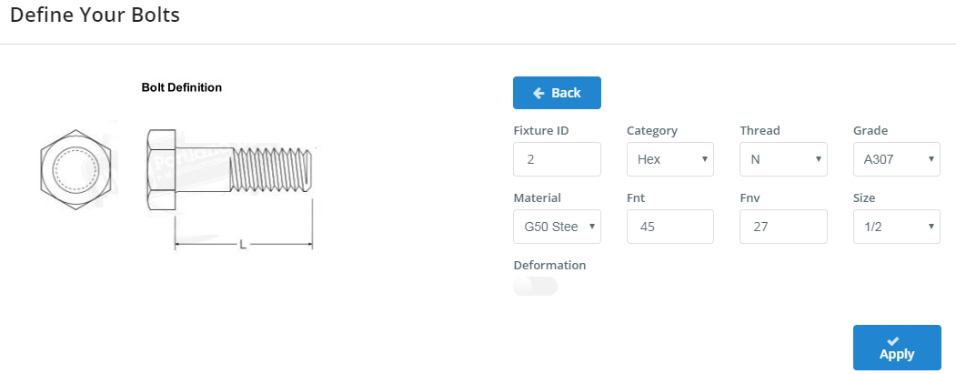 edit the properties of your bolt edit the properties of your bolt
