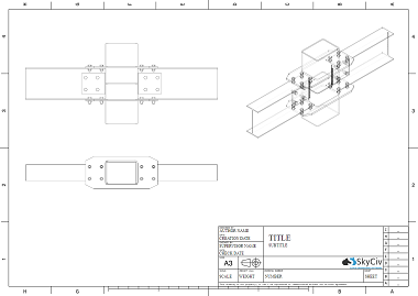 Engineering drawings of your connection