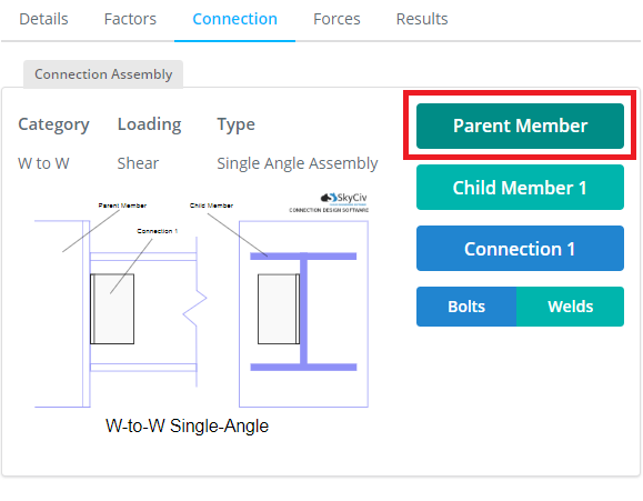 press parent member button to bring up popup press parent member button to bring up popup