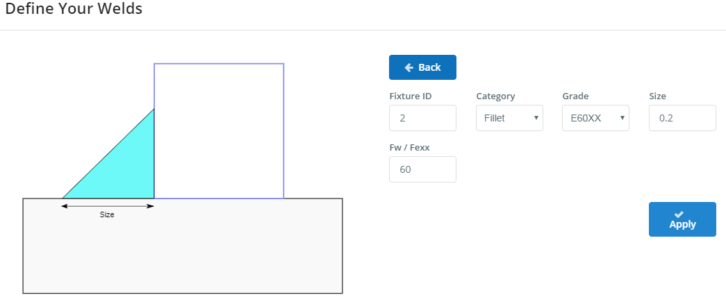 edit the properties of your weld edit the properties of your weld