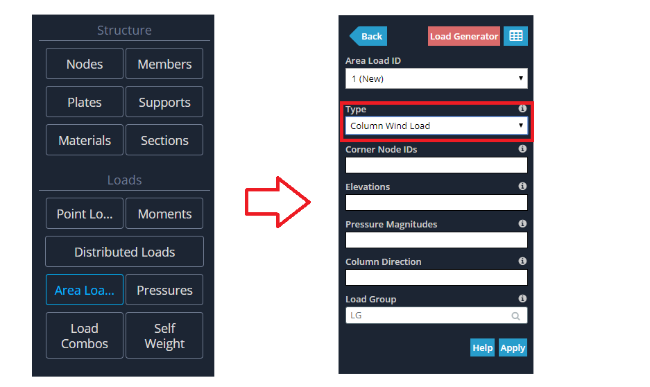 how to access column wind loads Column-Wind-Loads-SkyCiv