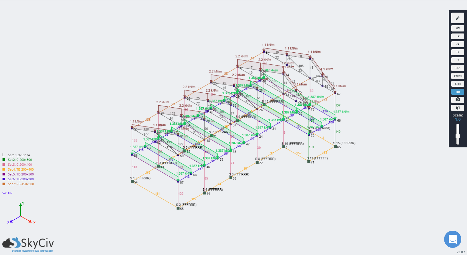 Two-storey structure