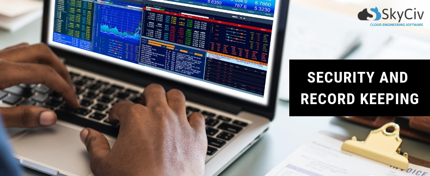 Security and Record Keeping at SkyCiv
