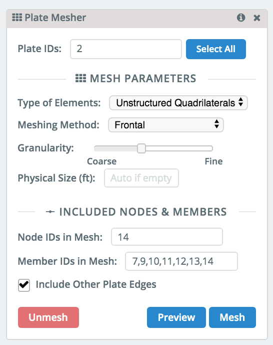 mesher-settings-skyciv-structural-analysis