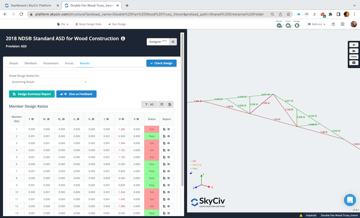 Integrated Design-min Frame calculator online, Frame analysis online