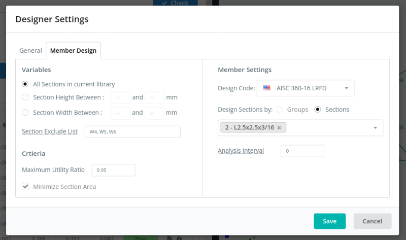Roof truss design optimizer setting, Roof Truss Design 