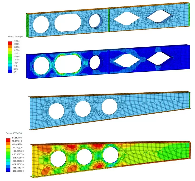 Beam software FEA