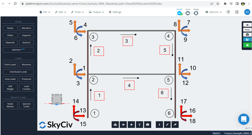 SkyCiv and Python Programming - Local stiffness matrix functions