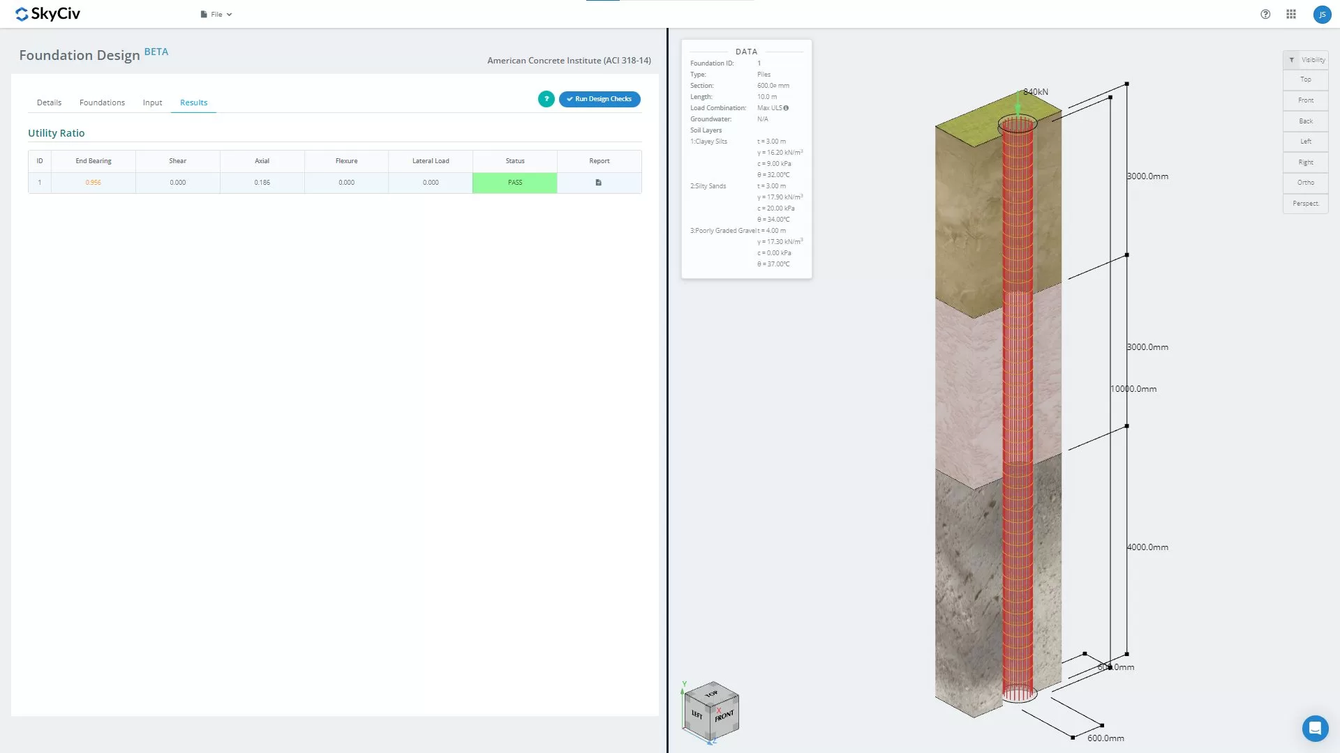 Foundation Design Update: 3D graphics and CSA code