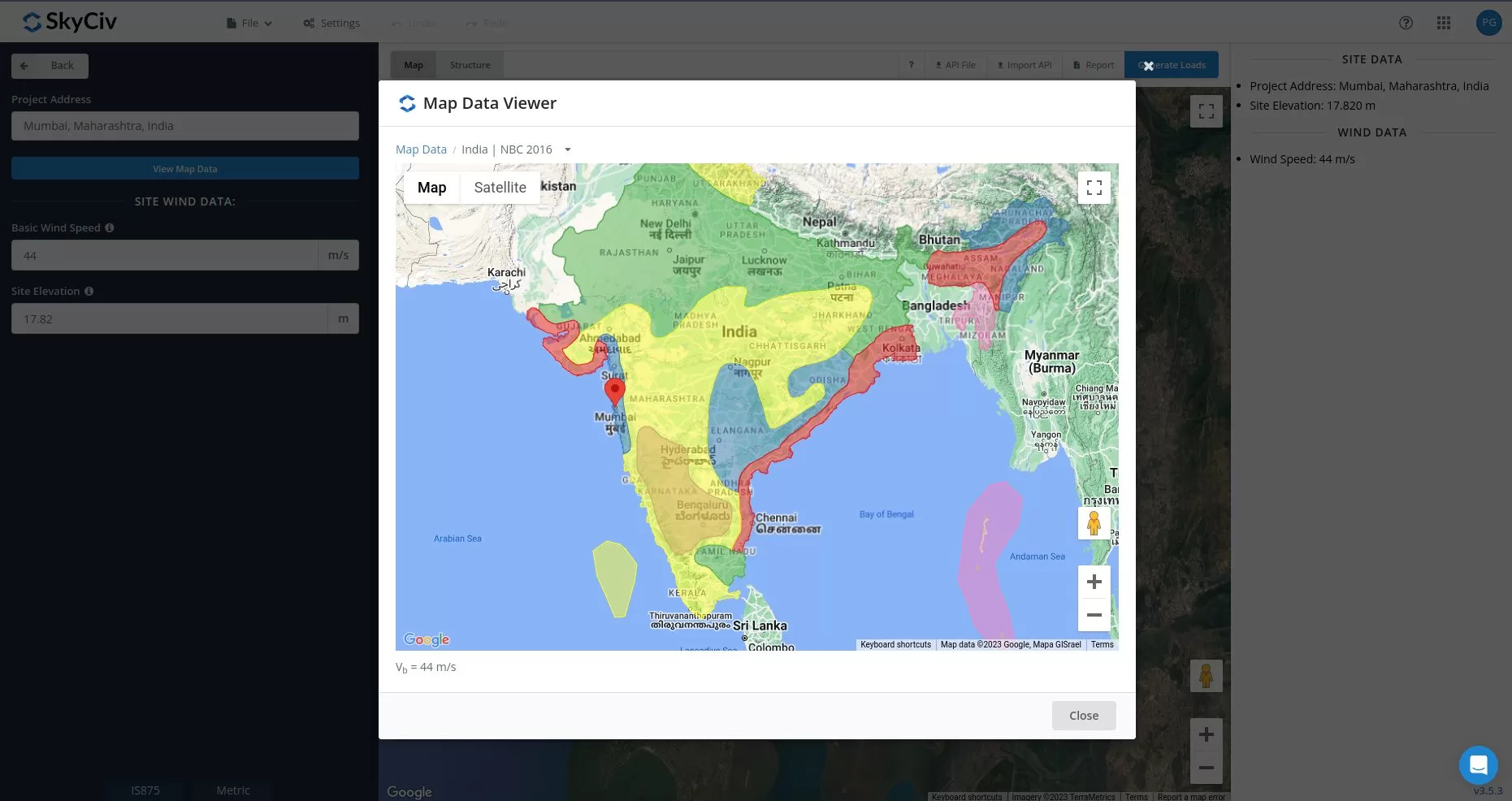Wind Speed Map Data No limit win load calculator
