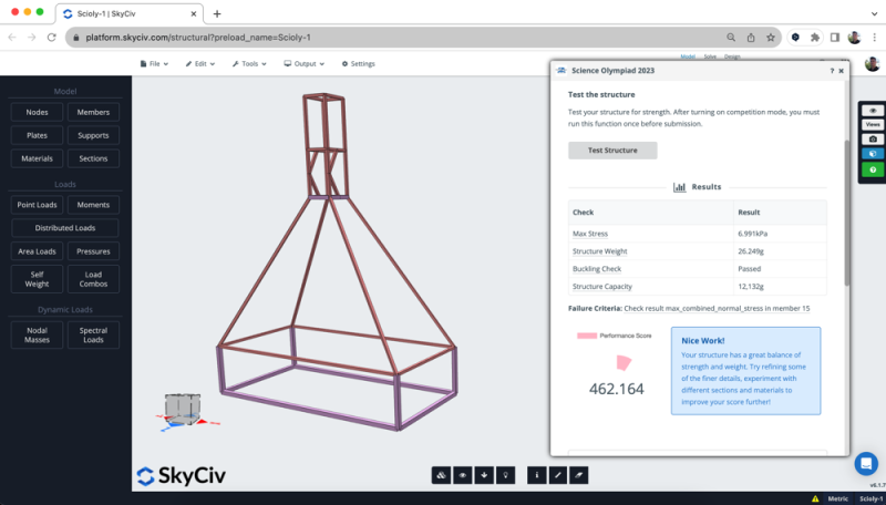 balsa wood tower modeling