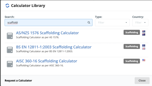 scaffolding design example 