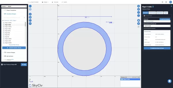 scaffolding design example with software