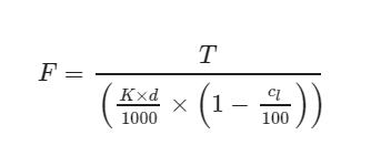 Clamp Force Calculator
