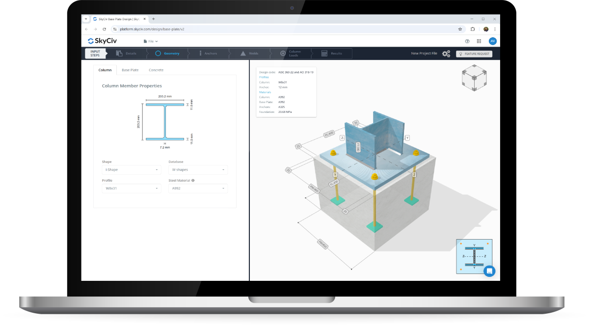 Base Plate Design Software Base Plate Design Software
