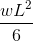 cantilever beam deflection formula distributed load triangle